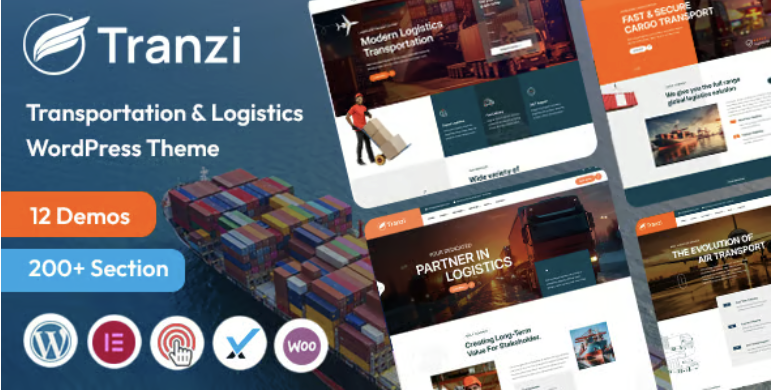 Tranzi - Transportation & Logistics WordPress Theme 1 Tranzi Transportation & Logistics WordPress Theme