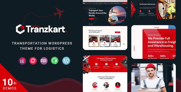 Tranzkart - Transportation WordPress Theme for Logistics 1 Tranzkart transportation WordPress theme