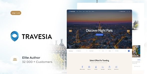 Travesia - Travel Agency and Tour Booking WordPress Theme 1 Travesia WordPress Theme