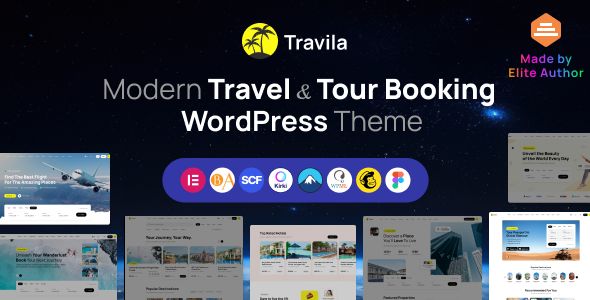 Travila – Travel Booking WordPress Theme 1 Travila Travel Booking WordPress Theme