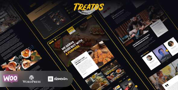 Treatos – Restaurant Theme 1 Treatos – Restaurant Theme WordPress Theme