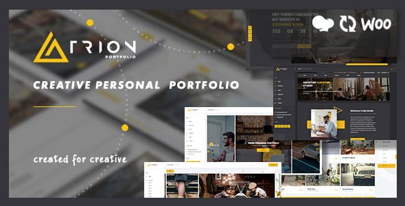 Trion – Portfolio WordPress Theme 1 Trion – Portfolio WordPress Theme
