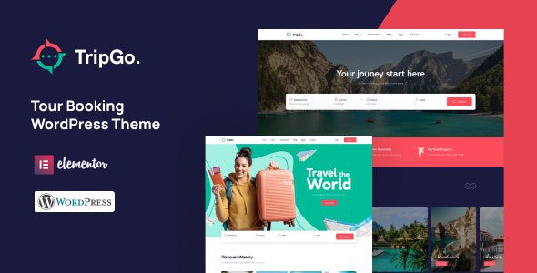 Tripgo - Tour Booking WordPress Theme 1 Tripgo - Tour Booking WordPress Theme