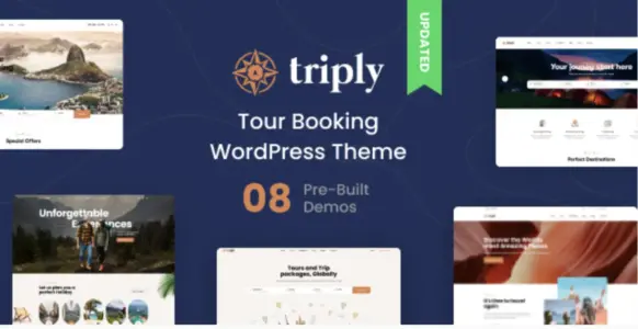 Triply Pro Tour Booking WordPress Theme
