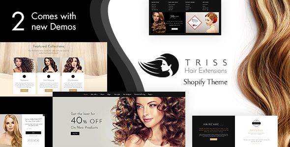 Triss Hair Extension Shopify Theme
