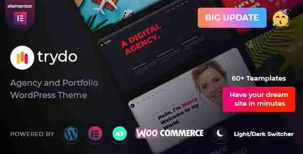 Trydo - Agency & Portfolio WordPress Theme 1 Trydo Agency & Portfolio WordPress Theme
