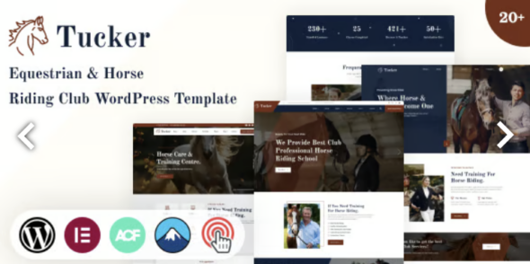 Tucker - Equestrian & Horse Riding Club WordPress Theme