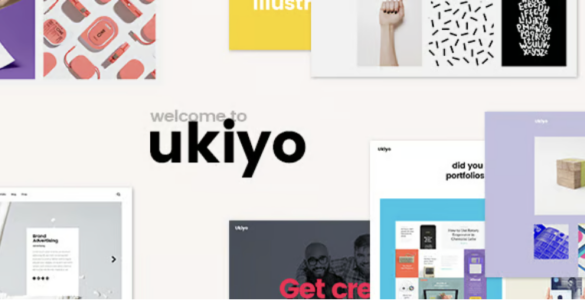 Ukiyo Portfolio WordPress Theme