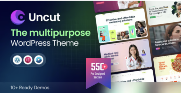 Uncut The Multipurpose WordPress Theme