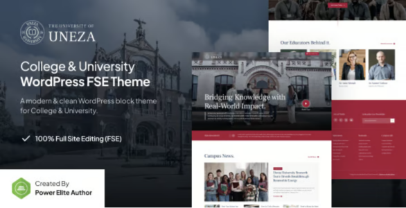 Uneza College & University WordPress FSE Theme
