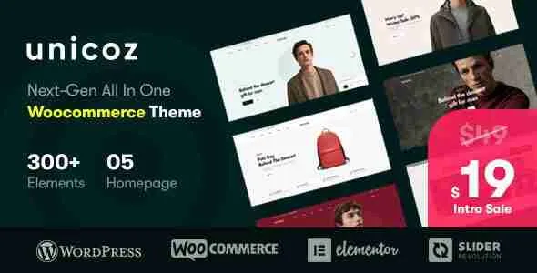 Unicoz - Elementor WooCommerce Theme 1 Unicoz - Elementor Woo Commerce Theme