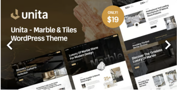 Unita - Marble & Tiles WordPress Theme