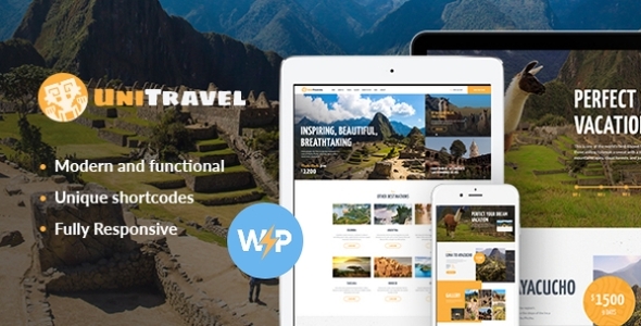 UniTravel | Travel Agency & Tourism WordPress Theme 1 Uni Travel WordPress Theme