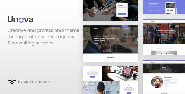 Unova - Consulting Business WordPress Theme 1 Unova - Consulting Business WordPress Theme