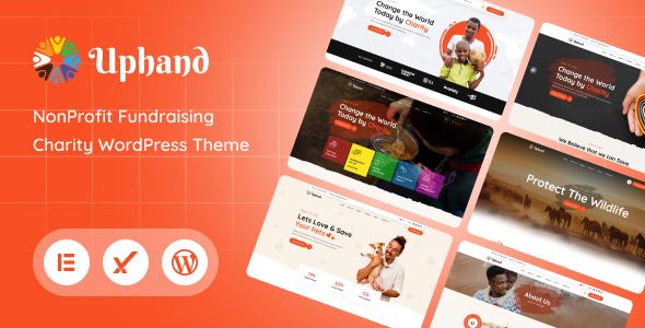 Uphand – Nonprofit Charity WordPress Theme 1 Uphand NonProfit Fundraising Charity WordPress Theme