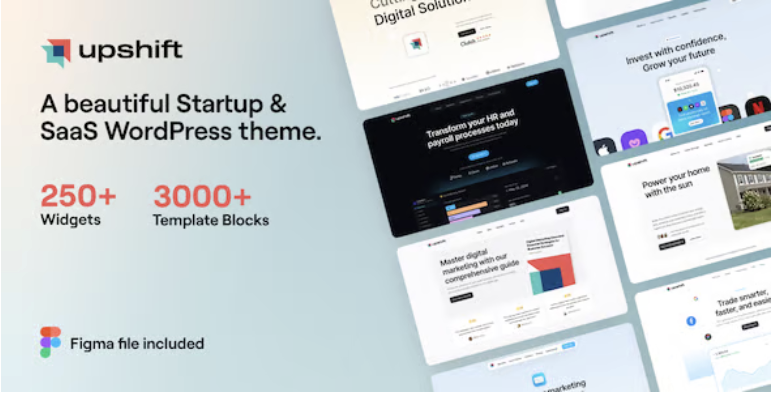 Upshift - Startup & SaaS WordPress Theme 1 Upshift Startup & SaaS WordPress Theme