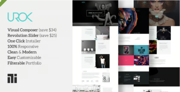 Urok - Fashion Photography Theme WordPress Theme