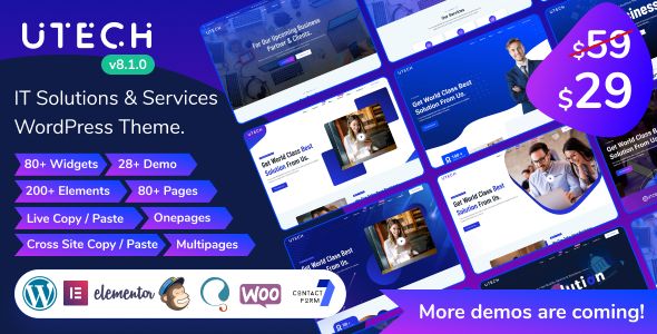 uTech – IT Solution And Technology WordPress Theme 1 u Tech – IT Solution And Technology WordPress Theme