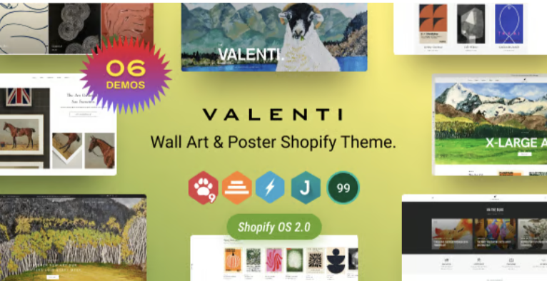 Valenti - Wall Art & Poster Shopify Theme OS 2.0 1 Valenti Wall Art & Poster Shopify Theme OS 2.0