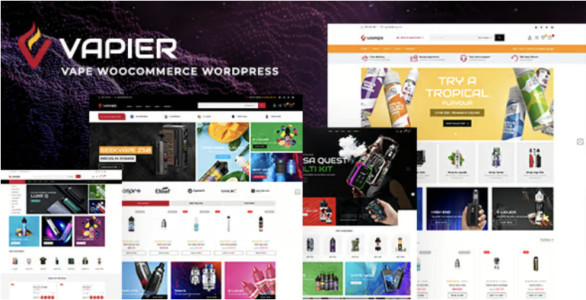 Vapier Vape WooCommerce WordPress Theme