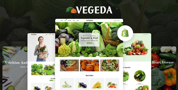 Vegeda Vegetables And Organic Food Shopify Theme