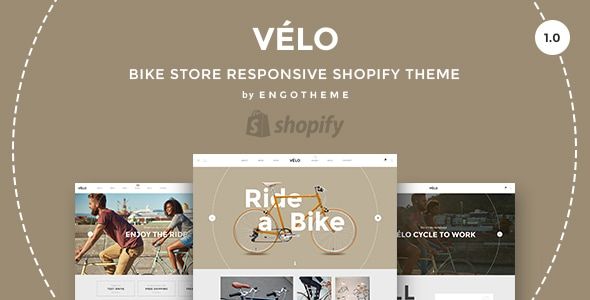 Velo - Bike Store Responsive Shopify Theme