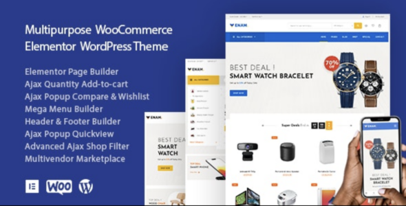 Venam – Elementor AJAX Woo Commerce Ecommerce Theme