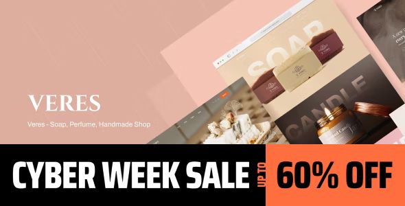 Veres – Handmade Soap Candles Shop 1 Veres – Handmade Soap Candles Shop WordPress Theme