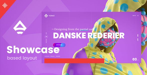 Verno | Creative Showcases for Agencies Theme 1 Verno Creative Showcases for Agencies WordPress Theme