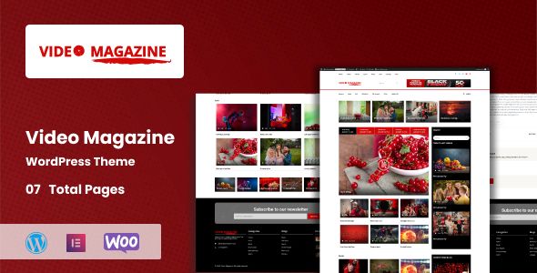 Video Magazine - WordPress Magazine Theme 1 Video Magazine WordPress Theme