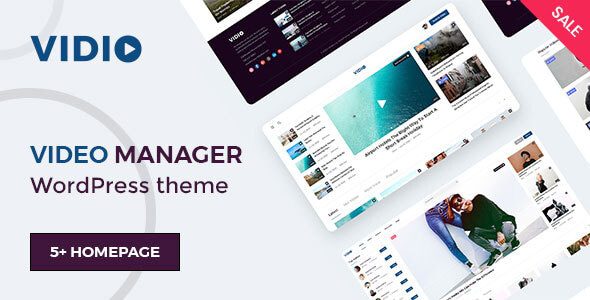 Vidio - Video Manager WordPress theme 1 Vidio - Video Manager WordPress theme