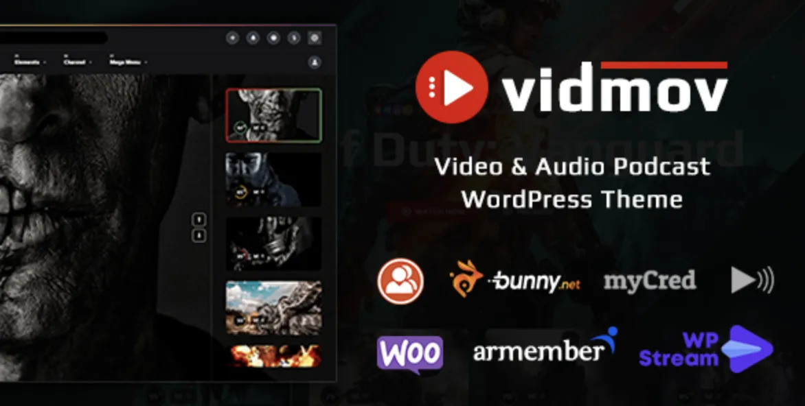 VidMov – Video WordPress Theme 1 Vid Mov – Video WordPress Theme