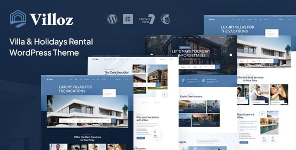 Villoz – Villa Holidays Rental WordPress Theme 1 Villoz – Villa Holidays Rental WordPress Theme