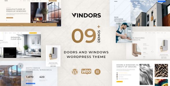 Vindors – Windows Doors Company WordPress Theme 1 Vindors – Windows Doors Company WordPress Theme