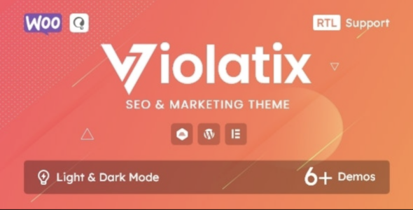 Violatix SEO & Marketing WordPress Theme