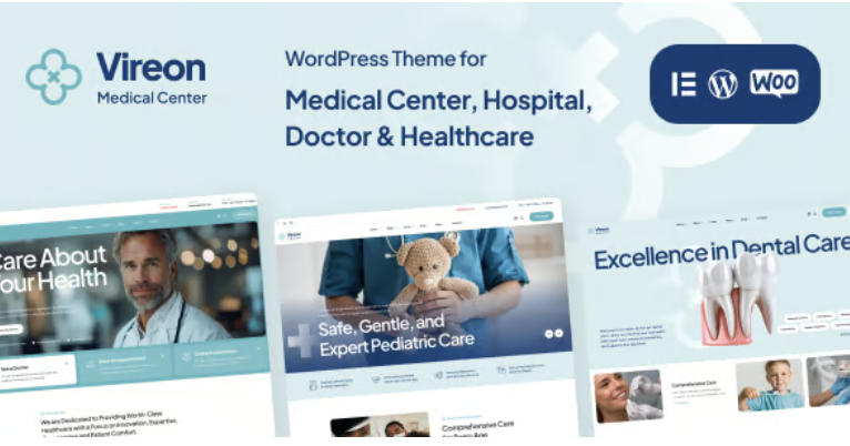Vireon - Medical Center & Healthcare WordPress Theme 1 Vireon Medical Center & Healthcare WordPress Theme