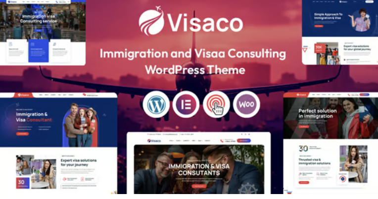 Visaco - Immigration Visa Consulting WordPress Theme 1 Visaco Immigration and Visa Consulting WordPress Theme