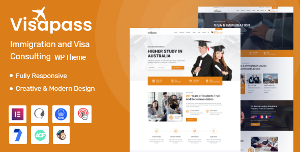 Visapass – Immigration Consulting WordPress Theme + RTL 1 Visapass – Immigration Consulting WordPress Theme