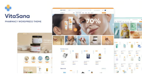 Vita Sana Pharmacy WordPress Theme