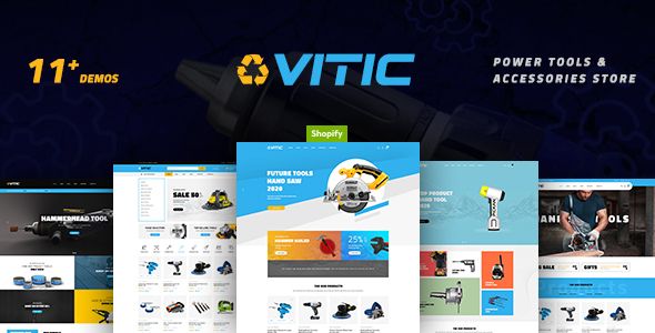 Vitic Tools Store Shopify Theme OS 2.0