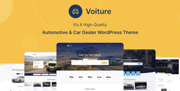 Voiture – Automotive & Car Dealer WordPress Theme 1 Voiture Automotive & Car Dealer WordPress Theme