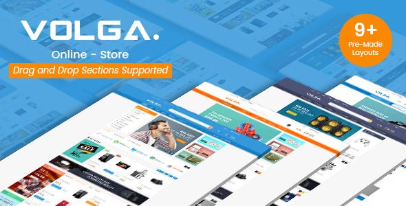 Volga - Mega Shop Responsive Shopify Theme for Ecommerce