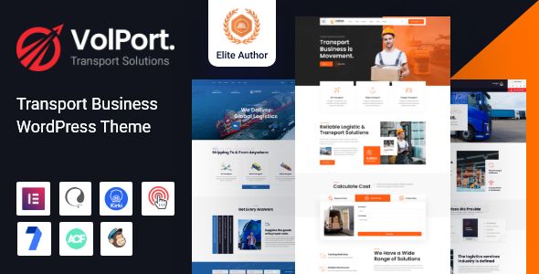 Volport – Logistics Transport WordPress Theme 1 Volport – Logistics Transport WordPress Theme