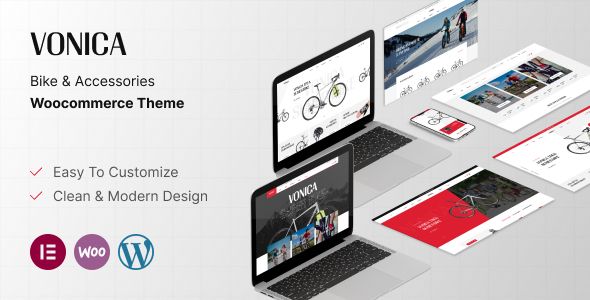 Vonica - Bike & Accessories WooCommerce Theme 1 Vonica Bike & Accessories WooCommerce Theme