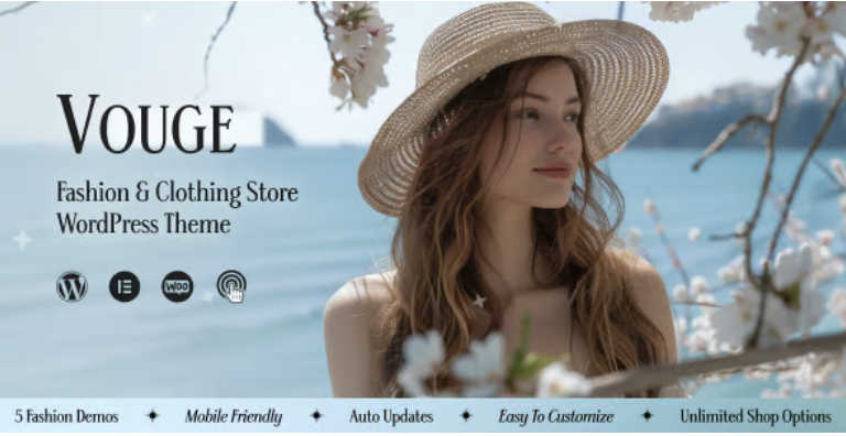 Vouge - Fashion Clothing WordPress Theme 1 Vouge - Fashion Clothing WordPress Theme