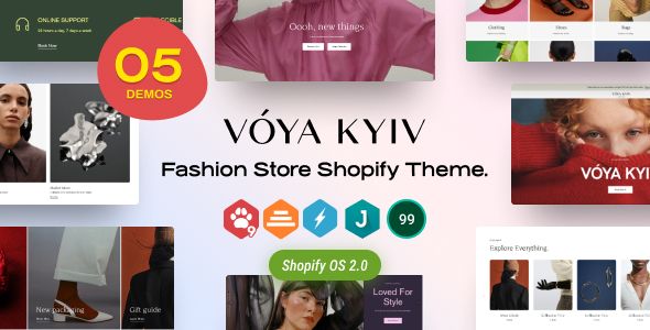 Voya – Fashion Store Shopify Theme OS 2.0