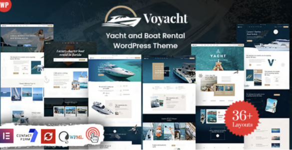 Voyacht Yacht Rental WordPress Theme