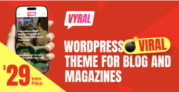 Vyral WordPress Viral Theme for Blog and Magazines