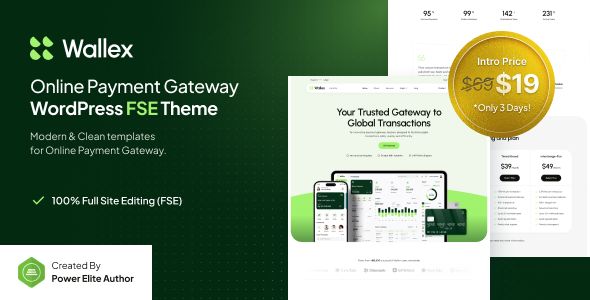 Wallex – Online Payment Gateway FSE WordPress Theme 1 Wallex – Online Payment Gateway FSE WordPress Theme