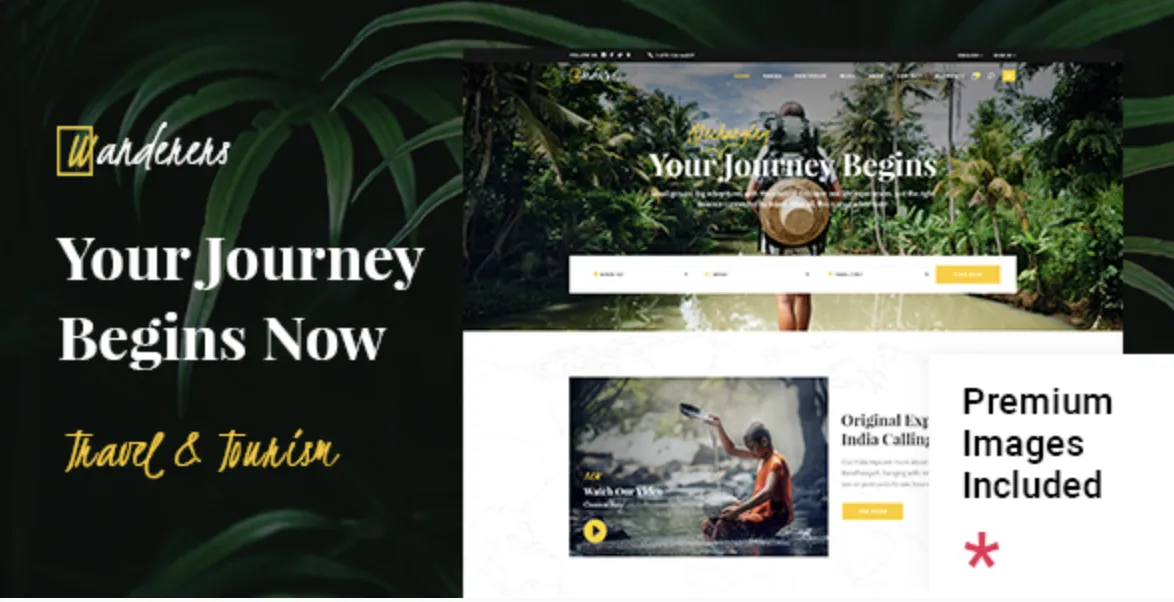 Wanderers - Adventure Travel & Tourism WordPress Theme 1 Wanderers - Adventure Travel & Tourism WordPress Theme